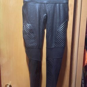 Sold. Cross posted. NWOT FAUX LEATHER SPANX